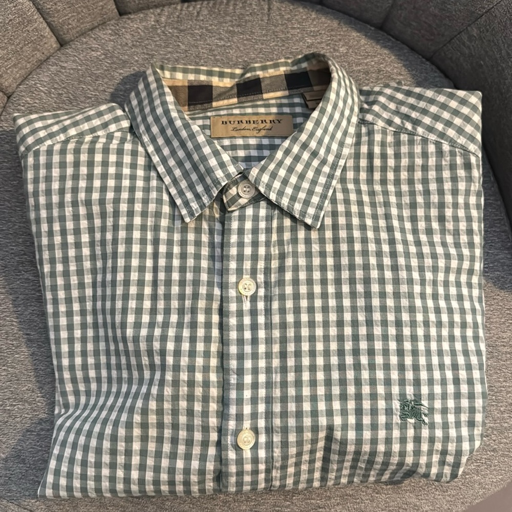 Men's burberry shirt